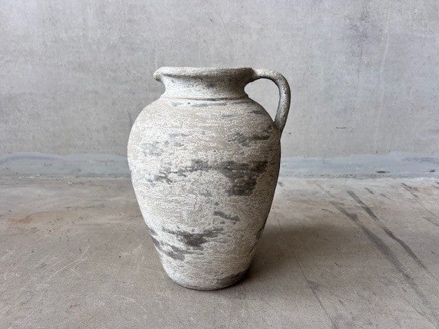 Braga vas Rustic Cream 22×30 cm – handgjord keramik