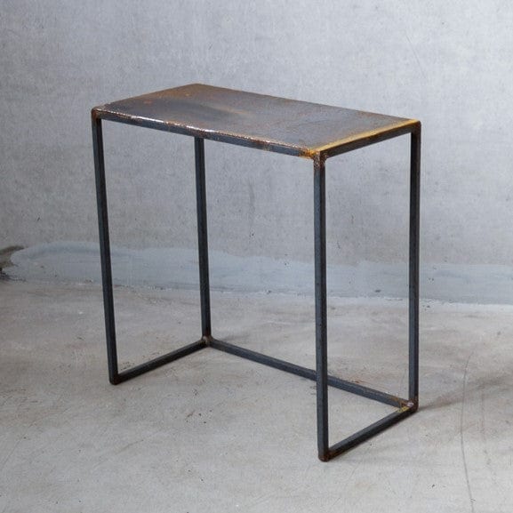 Unik by Hand Stål Möbler Stål sideboard – rektangulärt, 40 cm högt