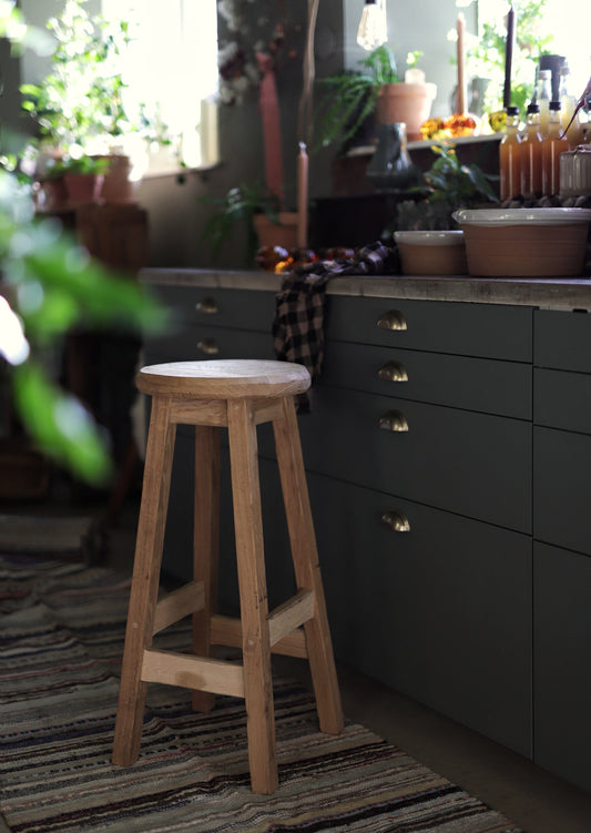 Unik By Hand Ek Möbler Barpall i ek 75cmH