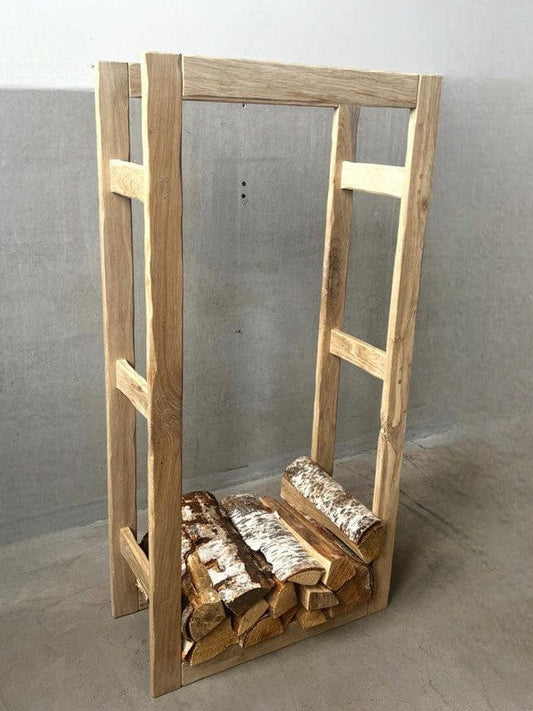 Ekställ 120 cm – stilren och funktionell förvaring i ek