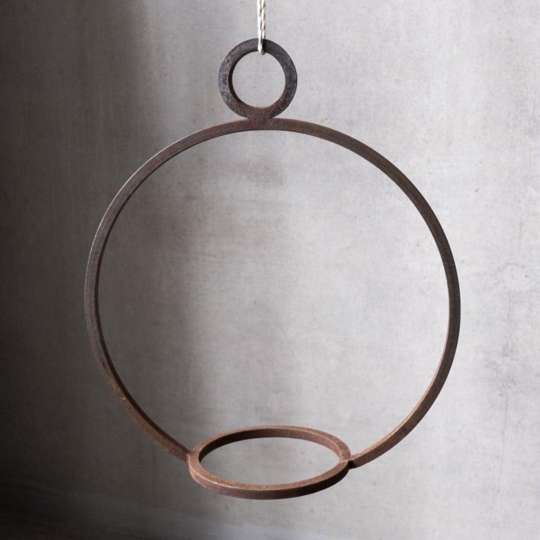 Unik By Hand Dekorationer Järnampel i stål 32x14 cm