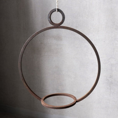 Unik By Hand Dekorationer Järnampel i stål 32x14 cm