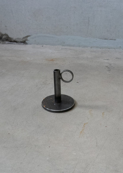 Unik By Hand Ljusstakar Ljusstake med ring  i stål - 10cm