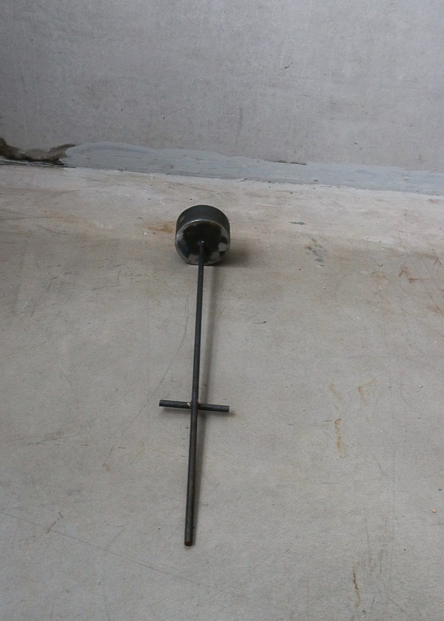 Unik by Hand Elda Marschallhållare i stål 75cmH