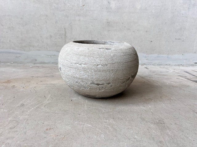 Nazaré kruka Rustic Cream 16×10 cm – handgjord keramik