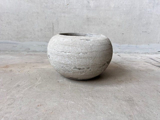 Nazaré kruka Rustic Cream 16×10 cm – handgjord keramik