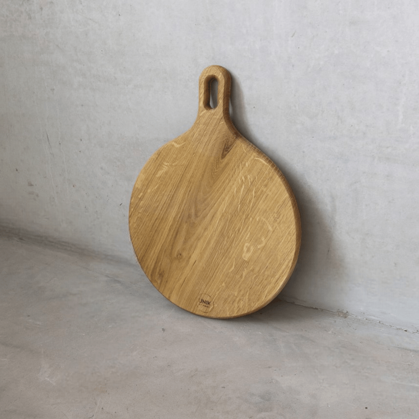 Unik By Hand Skärbrädor Skärbräda rund i ek - 18cm