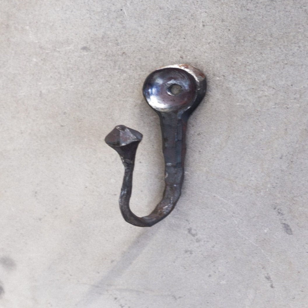 Unik By Hand Dekorationer Handsmidd väggkrok i stål