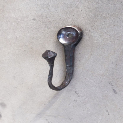 Unik By Hand Dekorationer Handsmidd väggkrok i stål