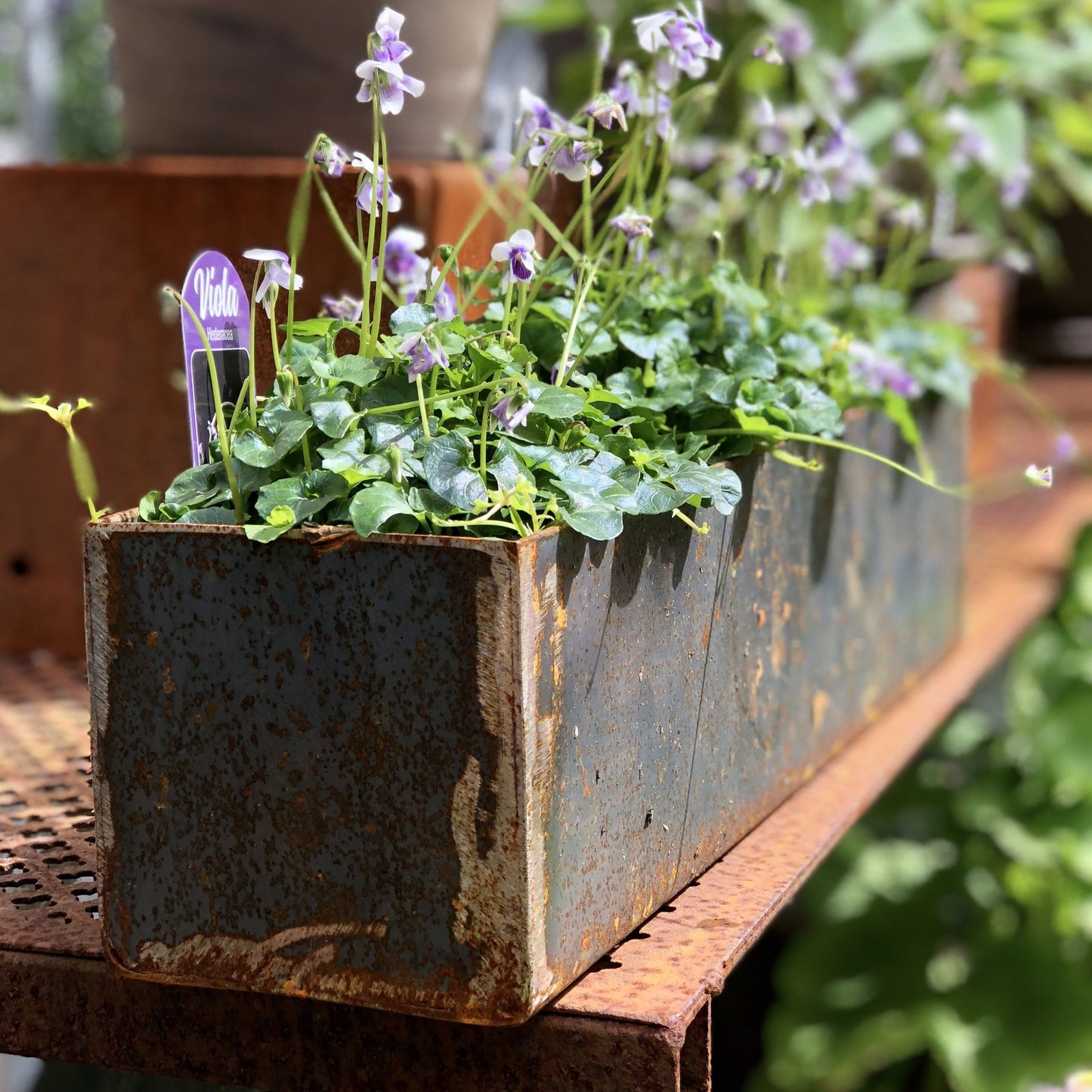 Unik By Hand Krukor Stålränna i rått stål – 40 till 100 cm