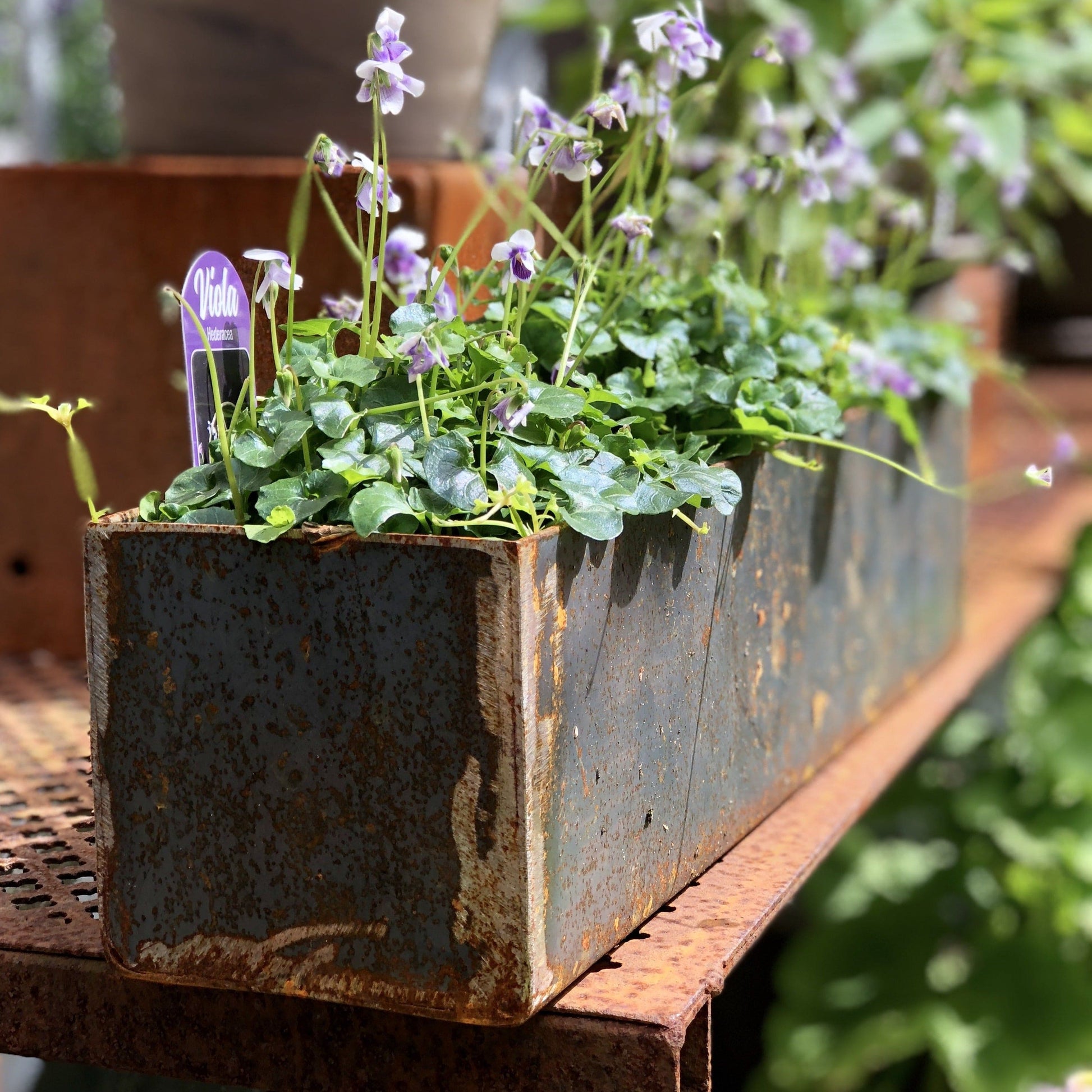 Unik By Hand Krukor Stålränna i rått stål – 40 till 100 cm