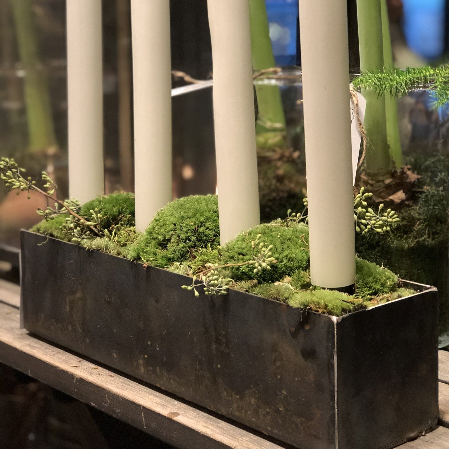 Unik By Hand Krukor Stålränna i rått stål – 40 till 100 cm