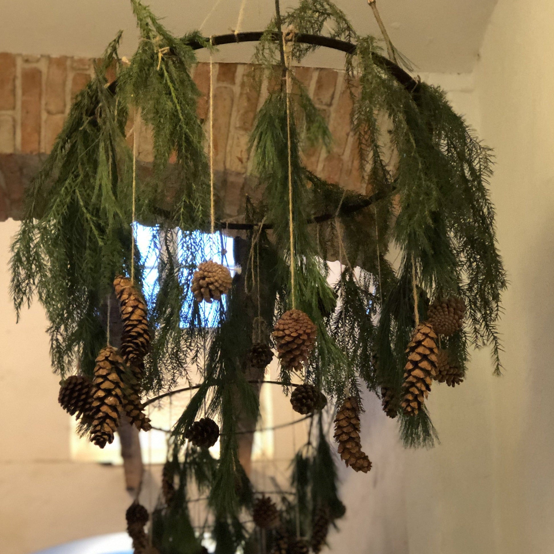 Unik By Hand Dekorationer Stålring för dekoration – 40 till 60 cm