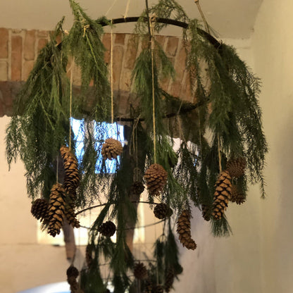 Unik By Hand Dekorationer Stålring för dekoration – 40 till 60 cm