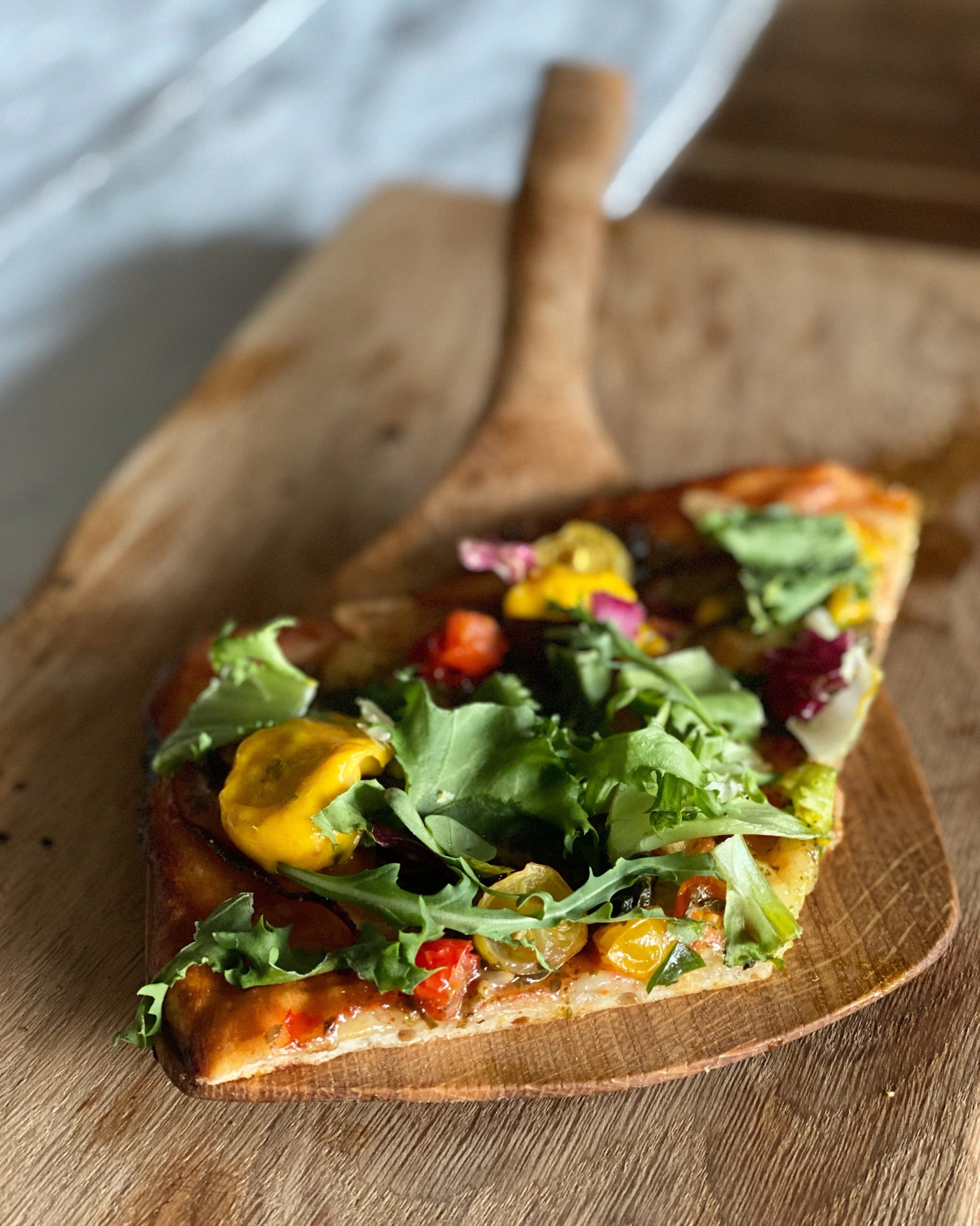 Unik By Hand Köksredskap Stekspade i ek – Lång modell, 29 cm